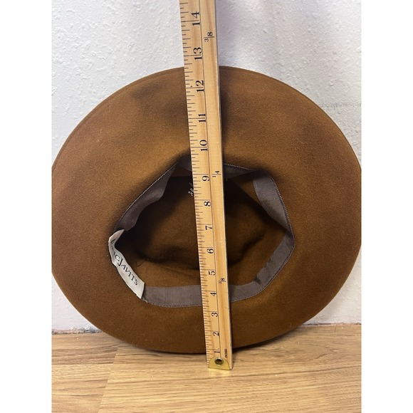 Vintage Eric Javits 1980s Hat, USA, Chocolate Brown Wool, Designer, Elegant look - Picture 6 of 10
